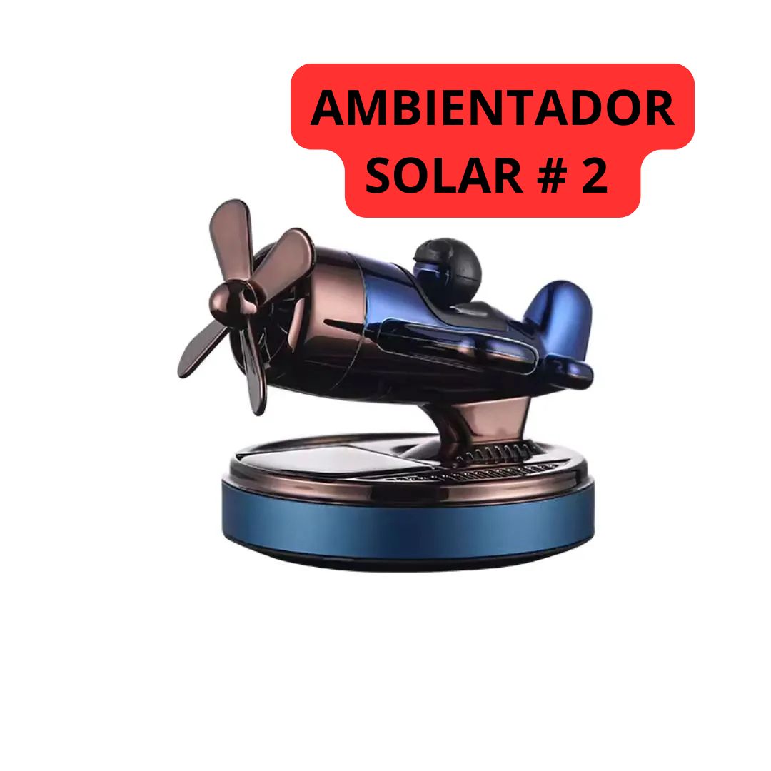 AMBIENTADOR SOLAR PARA CARRO VARIENTES