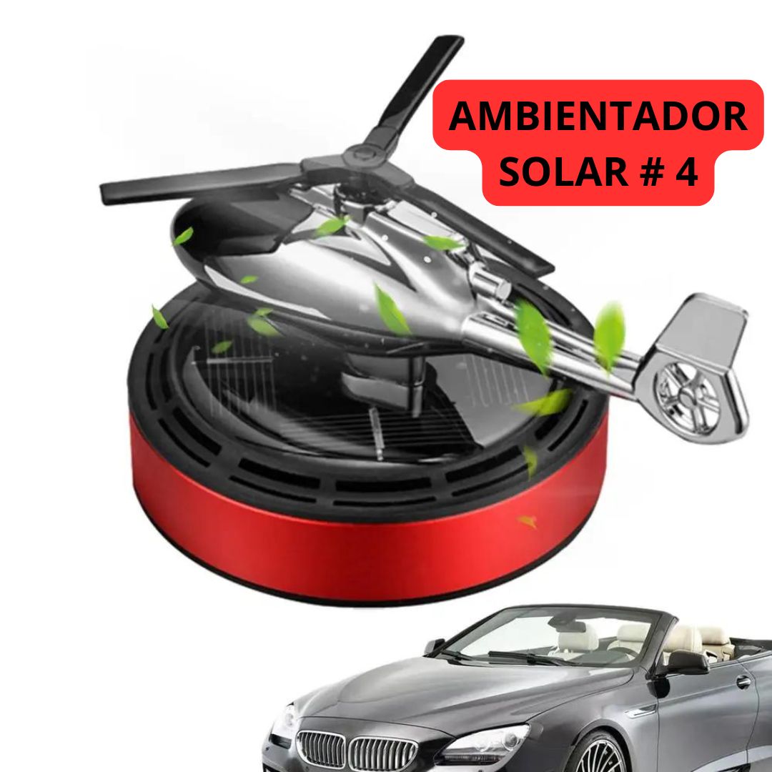 AMBIENTADOR SOLAR PARA CARRO VARIENTES