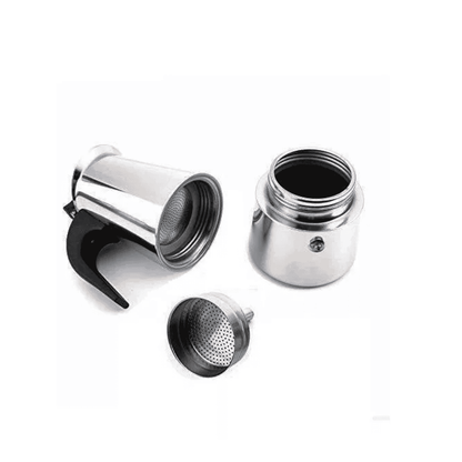 CAFETERA ITALIANA ACERO INOXIDABLE 600ML