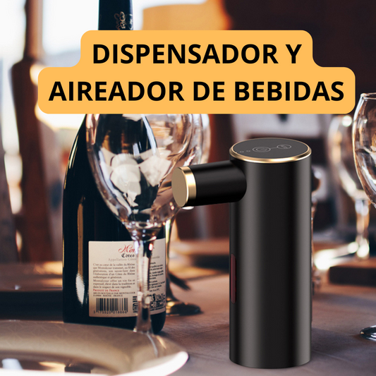 👏DISPENSADOR Y AIREADOR DE BEBIDAS INTELIGENTE ✔