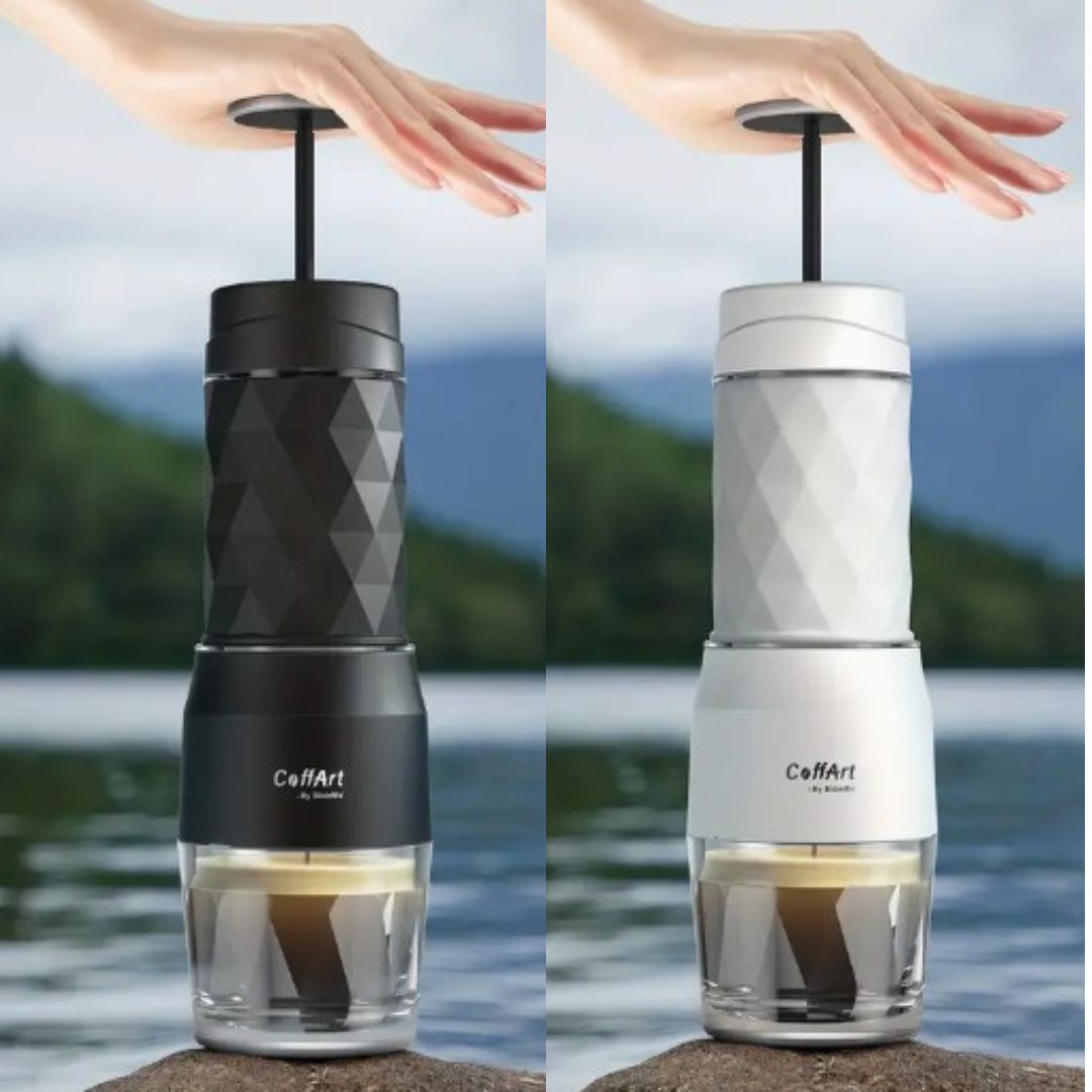 CAFETERA PORTATIL DE BOMBEO PREMIUM #1
